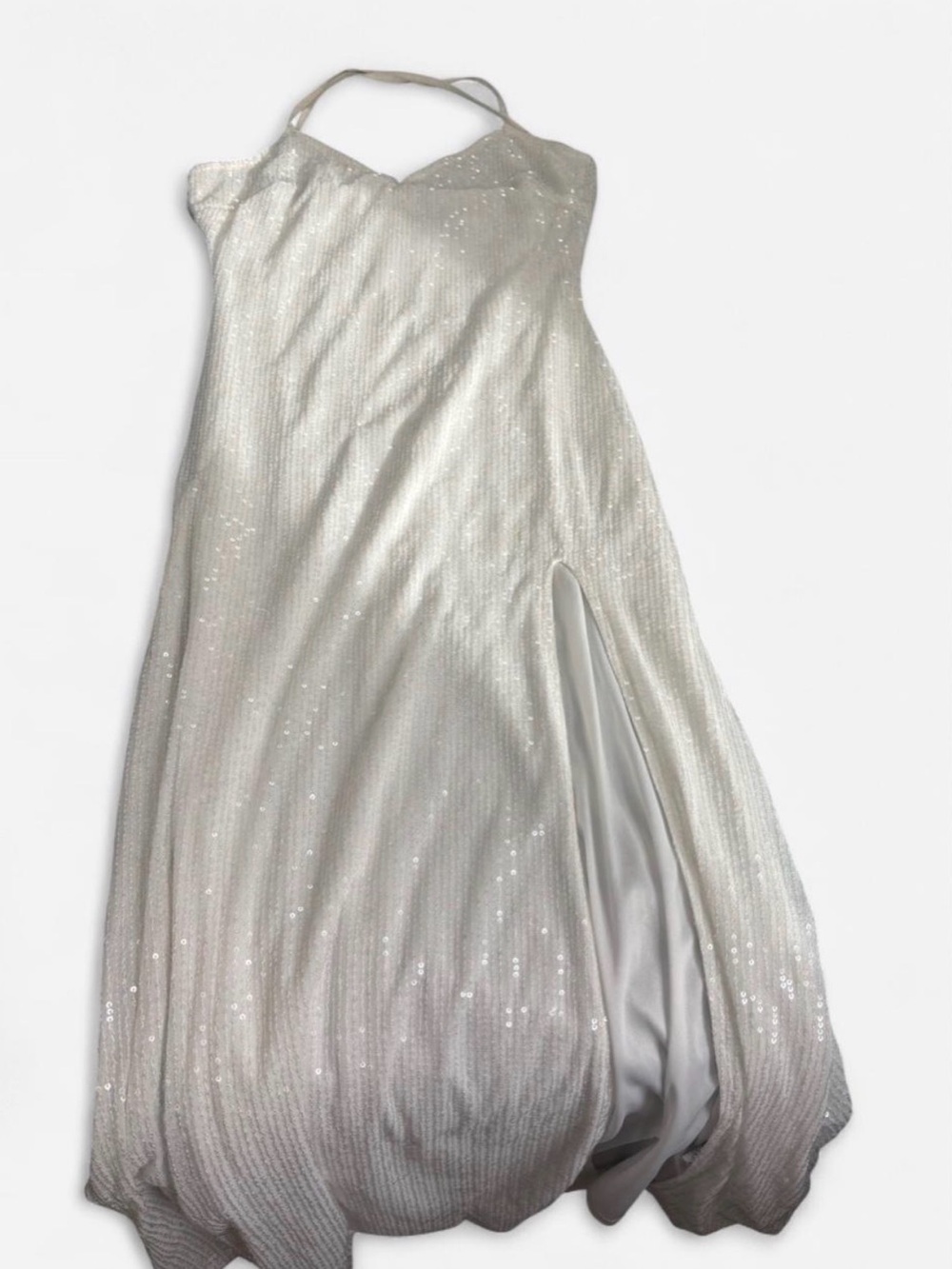 Forever 21 White Sequin Dress NWT